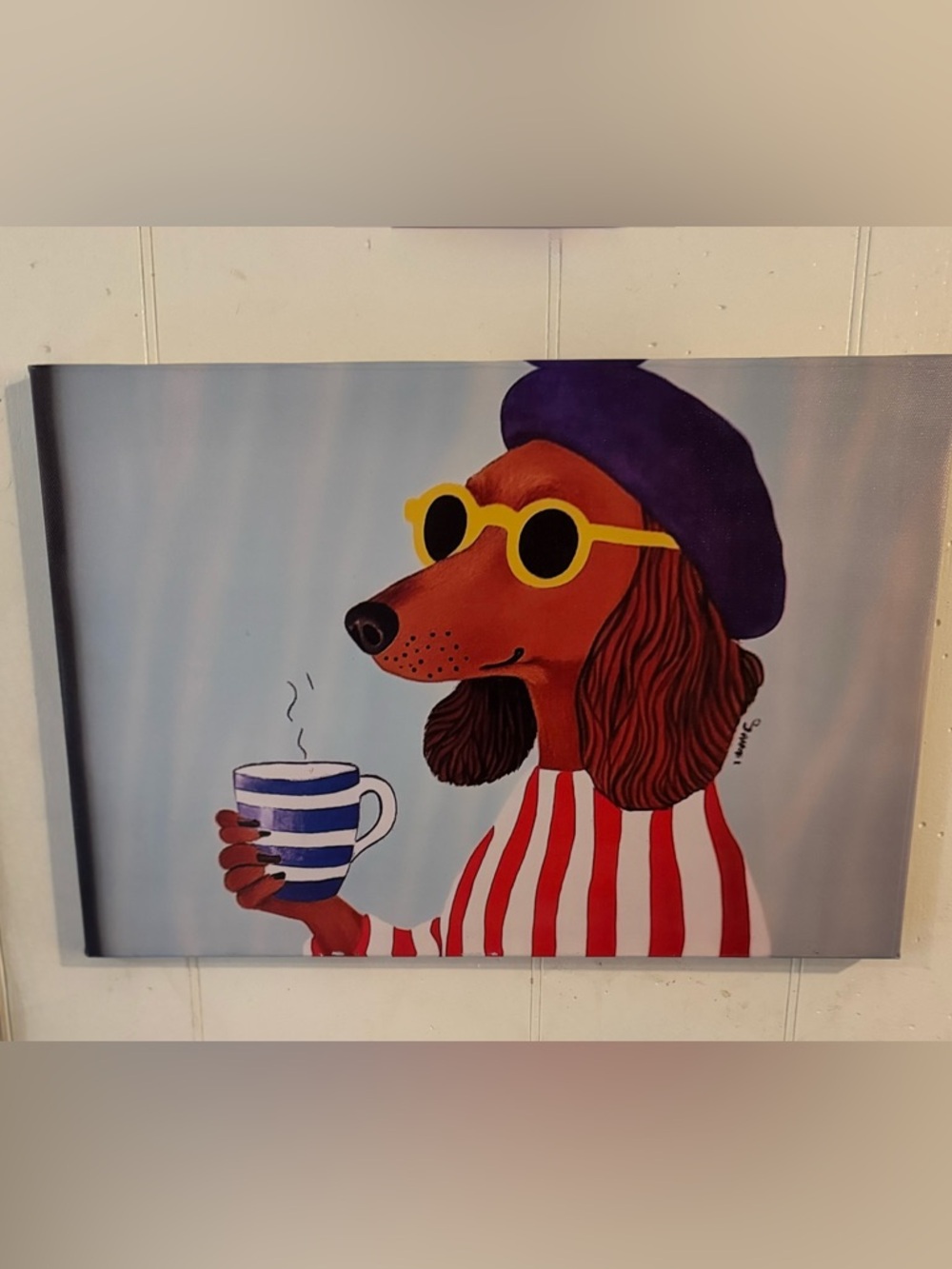 The Parisian Pup or known as Sophisticated Pup - Artsy Aloft